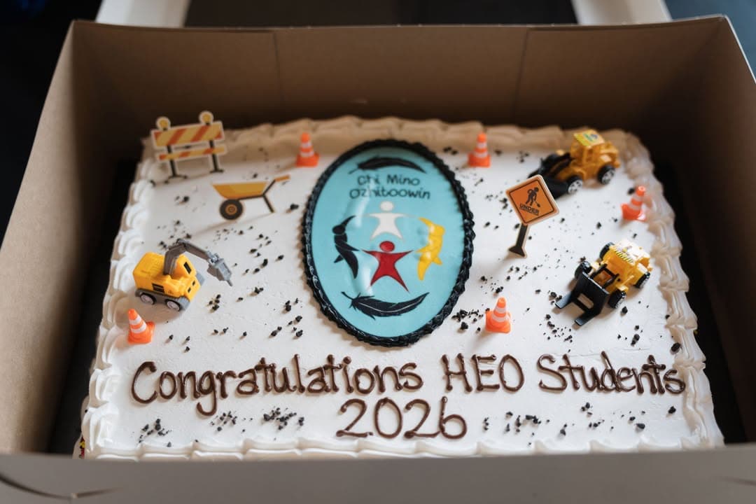 🎓✨ Congratulations to our Heavy Equipment Operator Program Students! ✨🎓 Chi Mino Ozhitoowin is proud to congratulate t
