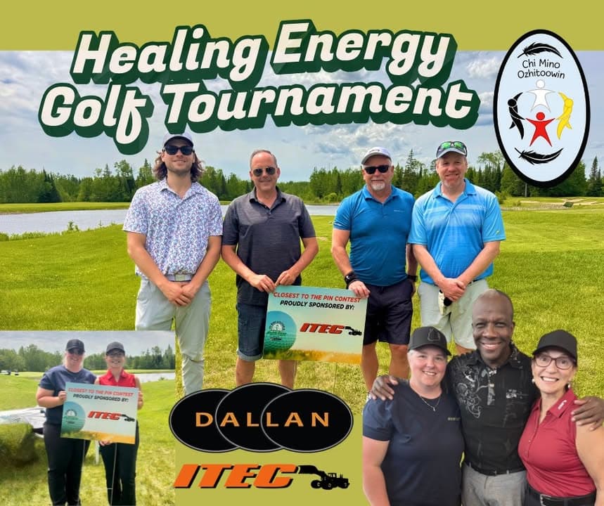 Miigwetch to Itec Equipment Inc. for sharing this wonderful post and for being part of our Healing Energy Golf Tournamen