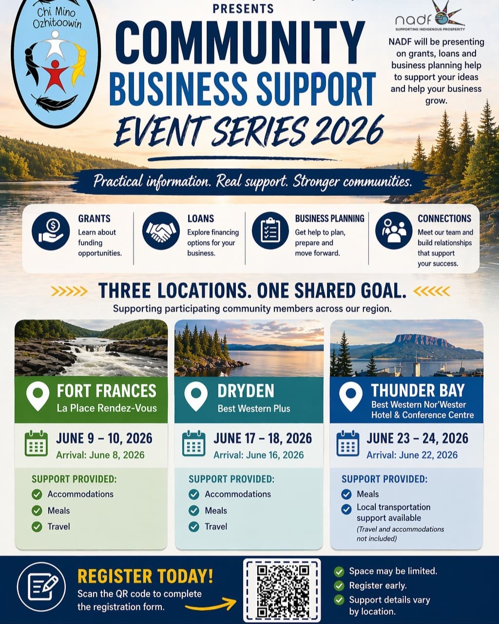 🚀 **Ready to start or grow your business?** 🌱 Chi Mino Ozhitoowin (CMO) presents the **Community Business Support Even